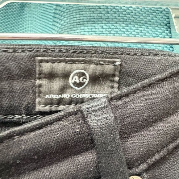 AG Adriano Goldschmied Black "The Middi Ankle" mid-rise legging ankle 27R - Picture 5 of 9